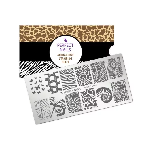 Pločica za pečate – Animal Love - Perfect Nails BiH