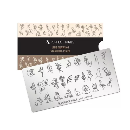 Pločica za pečate – Line Drawing - Perfect Nails BiH