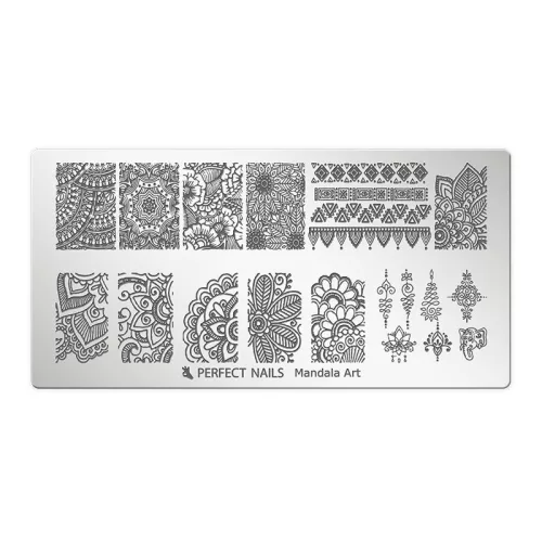 Pločica za pečate – Mandala Art - Perfect Nails BiH
