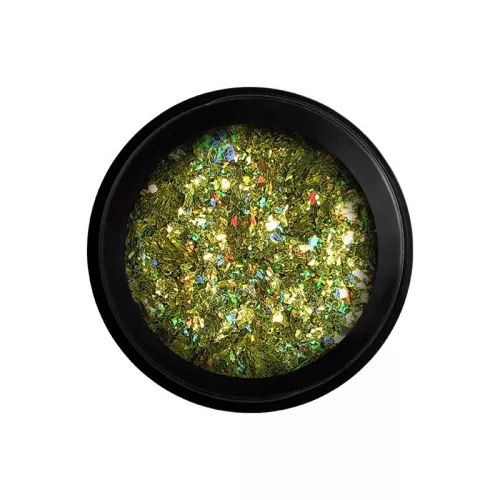 Wonder Flakes – Green (Zeleni) - Perfect Nails BiH