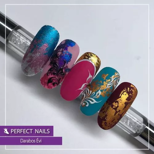 Transferne folije u setu – Rainbow 10 kom. - Perfect Nails BiH