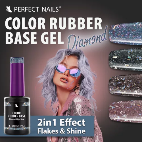 Color Rubber Bazni gel – Diamond Green 8ml - Perfect Nails BiH