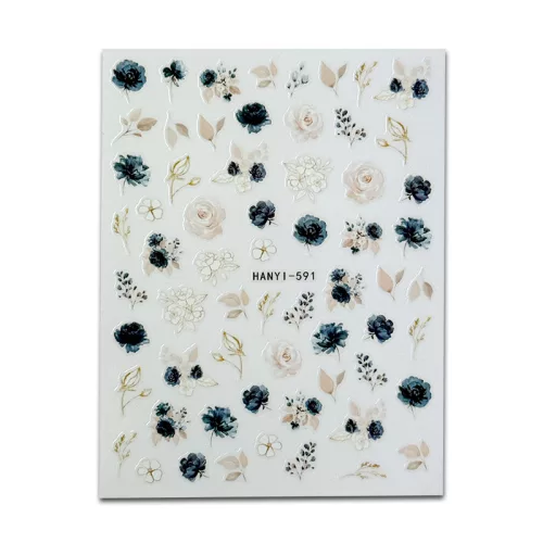 Stiker – Wedding Flowers - Perfect Nails BiH