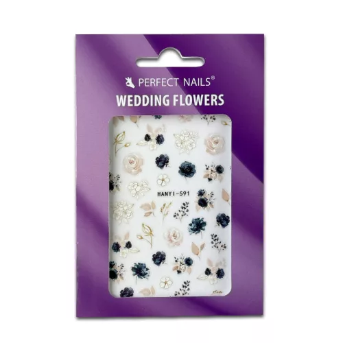 Stiker – Wedding Flowers - Perfect Nails BiH