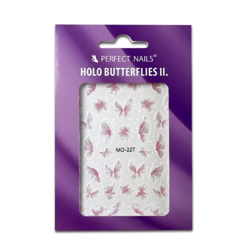 Stiker – Holo Butterflies II. - Perfect Nails BiH