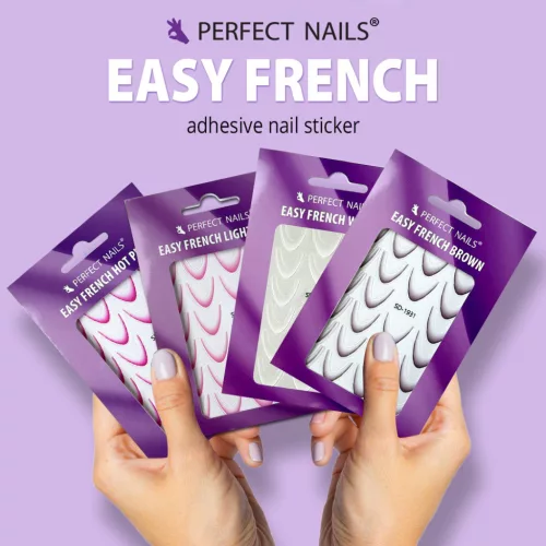 Stiker – Easy French Black Mini - Perfect Nails BiH