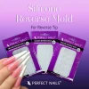 Silikonski šablon za Reverse Tipse – Classic French 12 kom. - Perfect Nails BiH