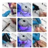 Silikonski šablon za Reverse Tipse – Russian Deep French 12 kom. - Perfect Nails BiH