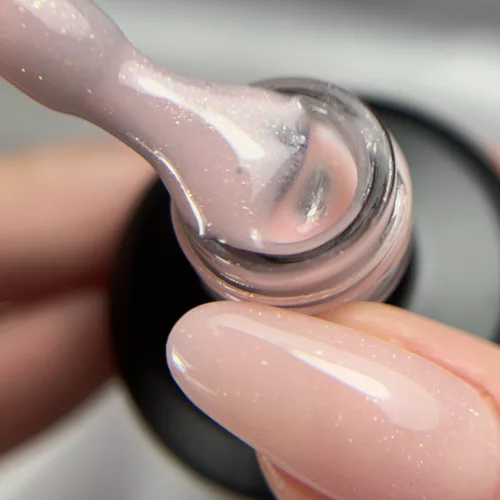 Liquid Polygel – Glitter Rose 15ml - Perfect Nails BiH