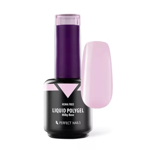 Liquid Polygel – Milky Rose 15ml - Perfect Nails BiH